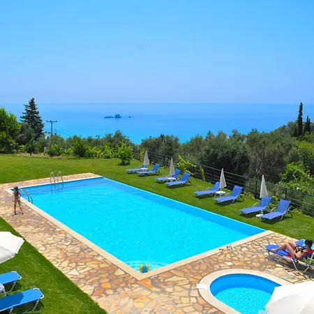 Daire With Sea View And Pool - Corfu Pelekas